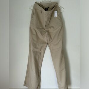 gap high waisted wide leg chino
